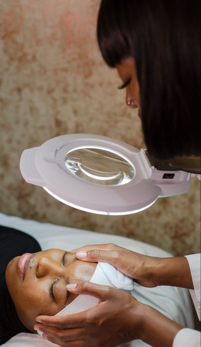 Professional skincare treatment